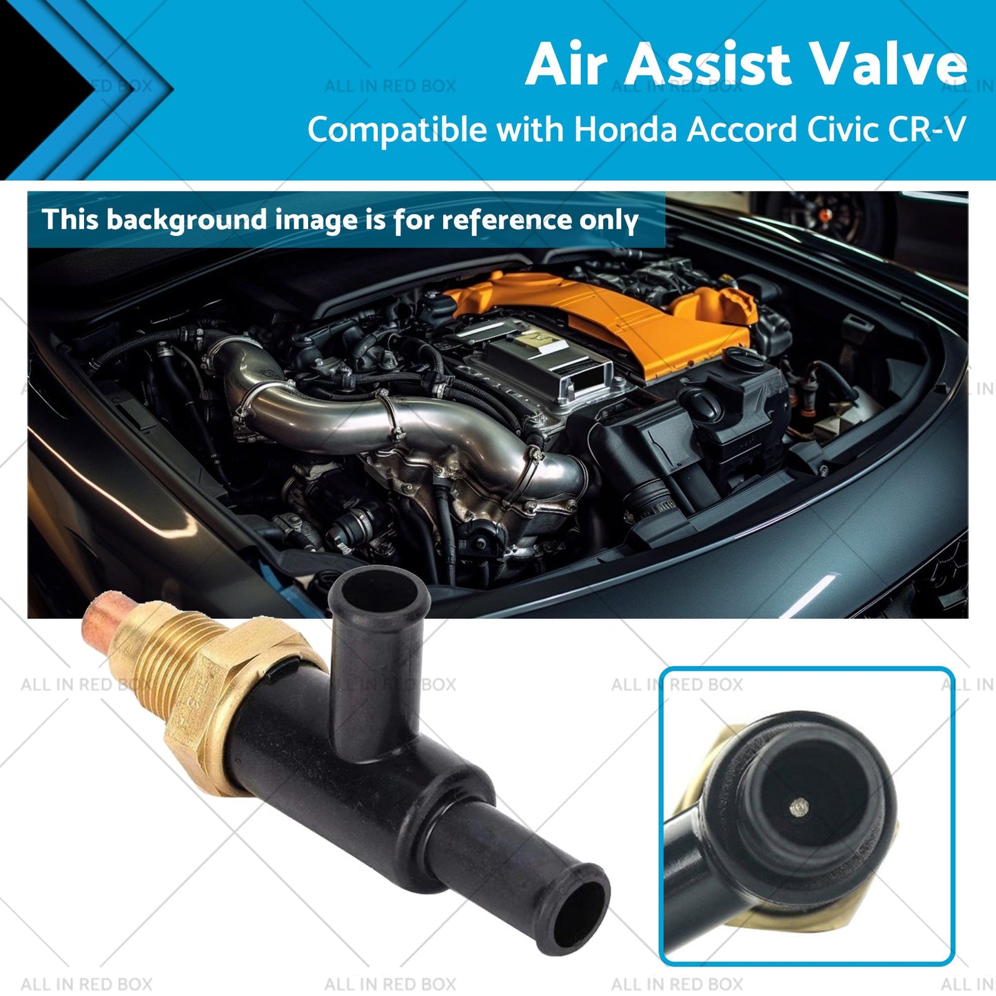 Air Assist Valve for Honda Accord, Civic, CR-V 2003-2011