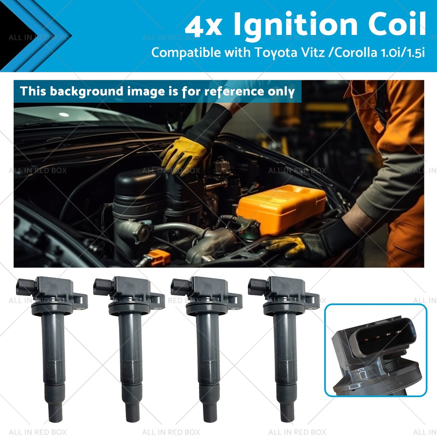 Ignition Coils for Toyota Vitz/Corolla 1.0i/1.5i 2000-2013