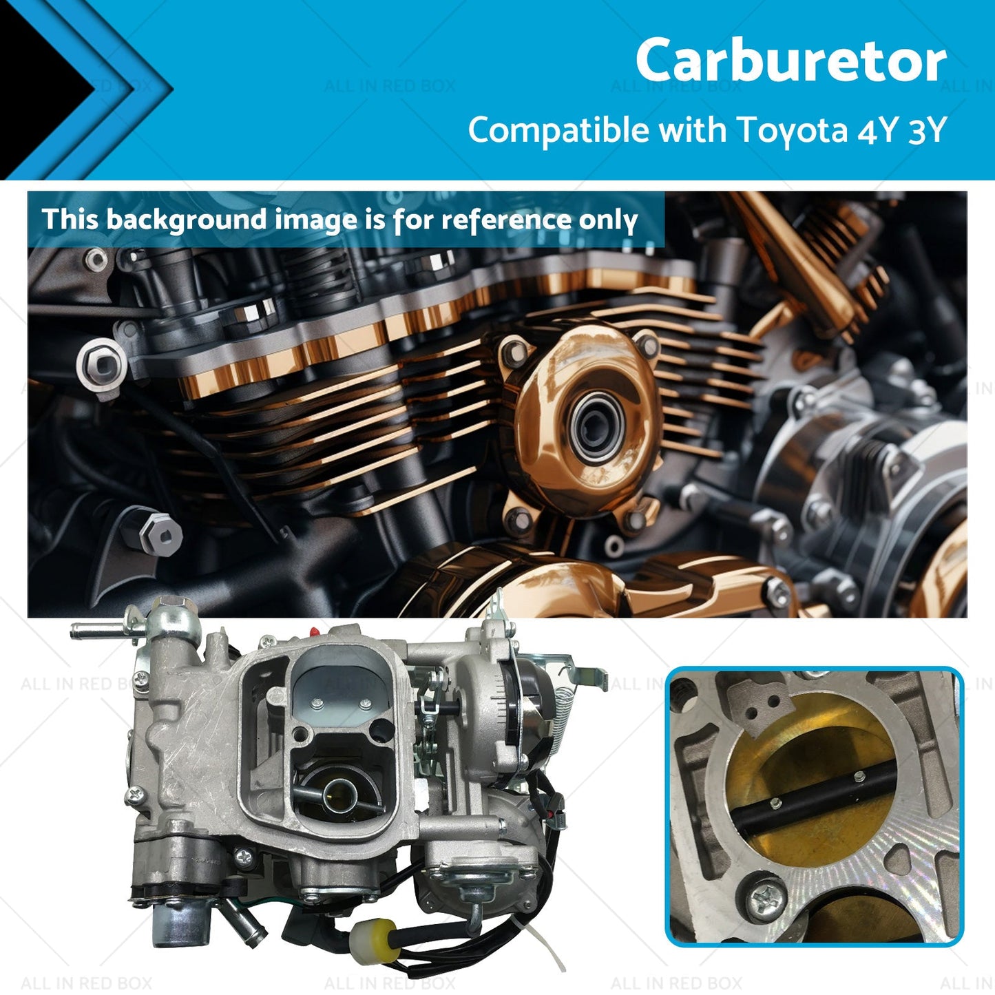 Carburetor for Toyota Hiace Hilux Van 1982-1988