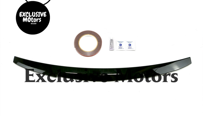 Black Rear Spoiler Wing for Audi A4 Sedan B8 2012-2015