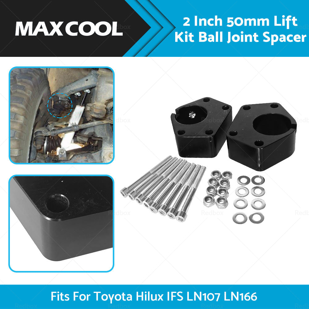 2" 50mm Lift Kit Ball Joint Spacer for Toyota Hilux IFS 1988-2005