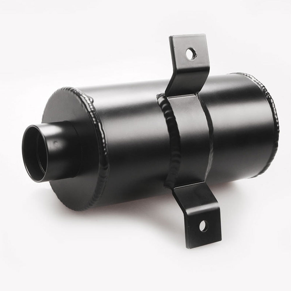 Aluminium Baffled Engine Oil Catch Can 0. 75L 2 Port AN10 3M Hose Fitting Kit-4