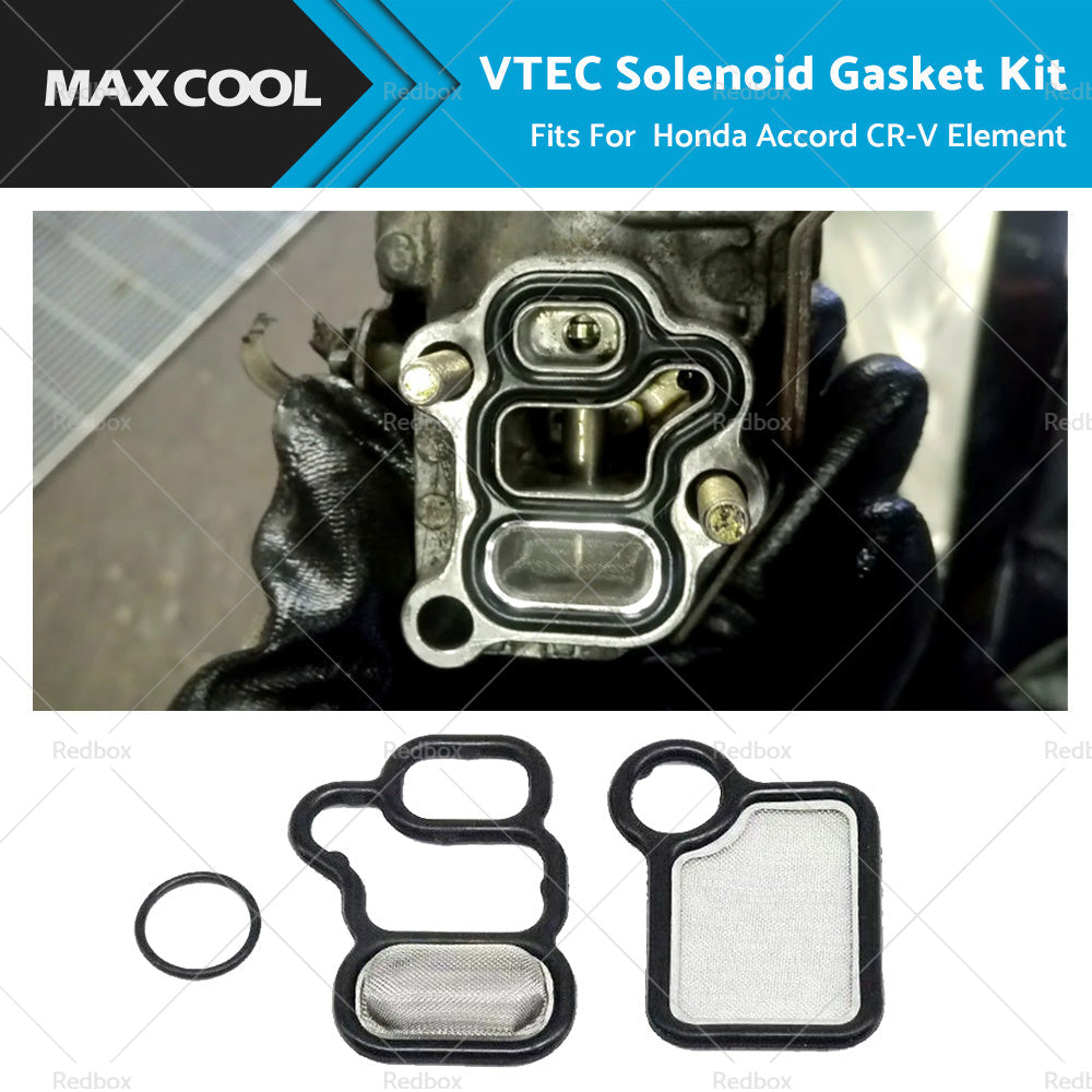 VTEC Solenoid Gasket & VTC Filter for Honda Accord 2003-2007