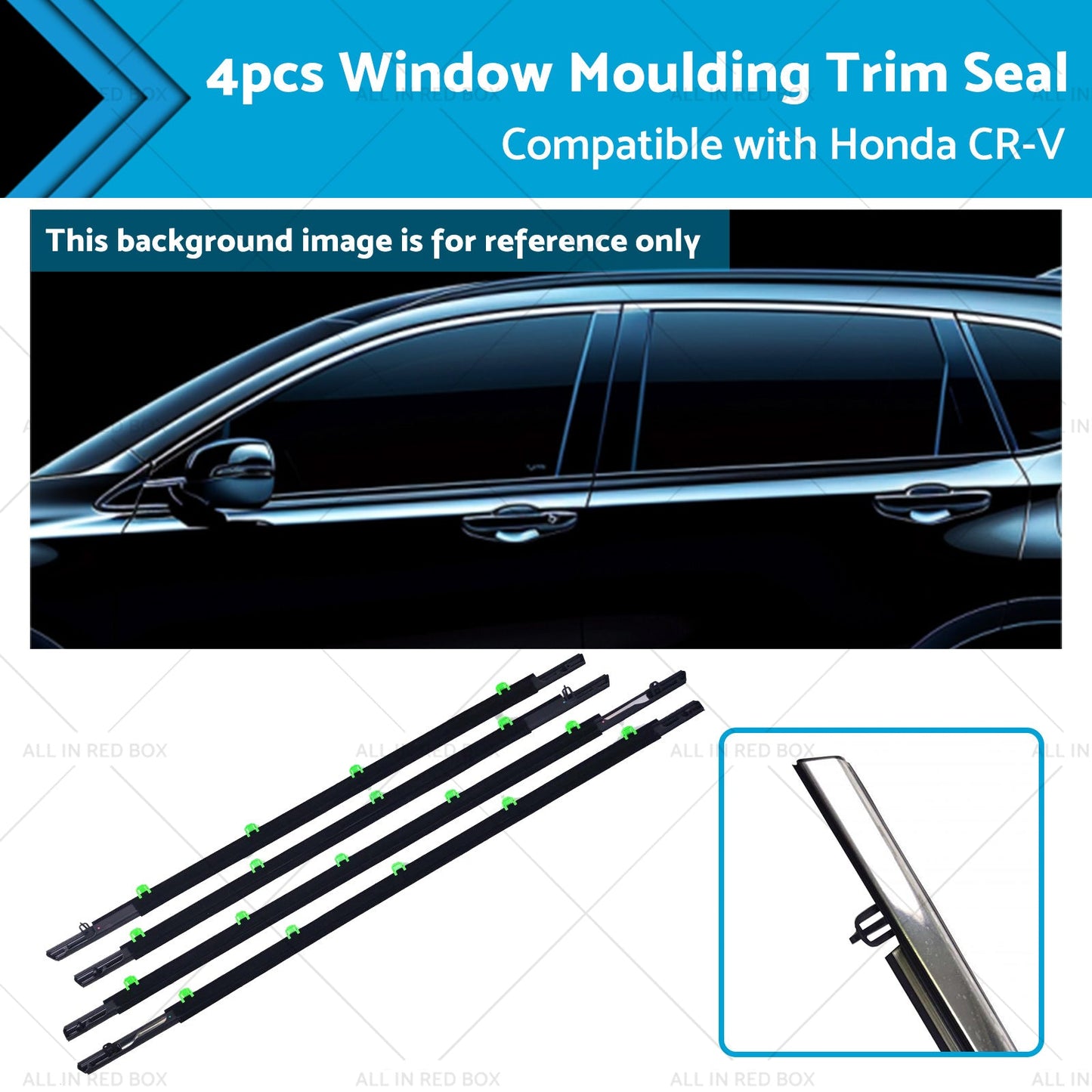 Weatherstrip Door Belt for Honda CR-V 2012-2017