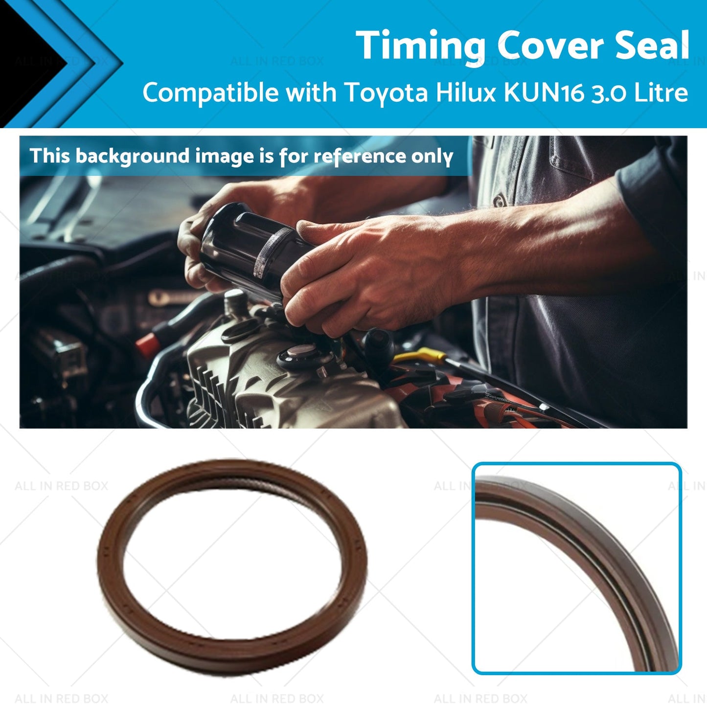 Timing Cover Seal 3.0L for Toyota Hilux 2005-2015