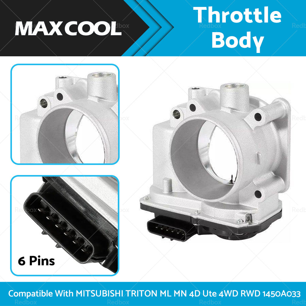 Throttle Body for Mitsubishi Triton ML MN 4D Ute 4WD RWD 2006-2015