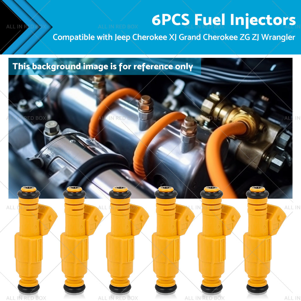 Fuel Injector Set for Jeep Cherokee/Grand Cherokee/Wrangler 1999-2004