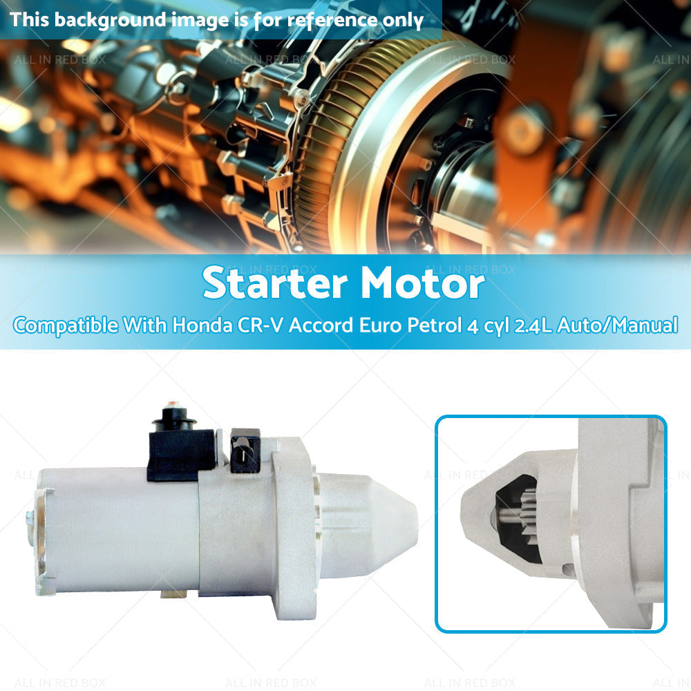 Starter Motor for Honda Accord/Civic/CR-V 2003-2015