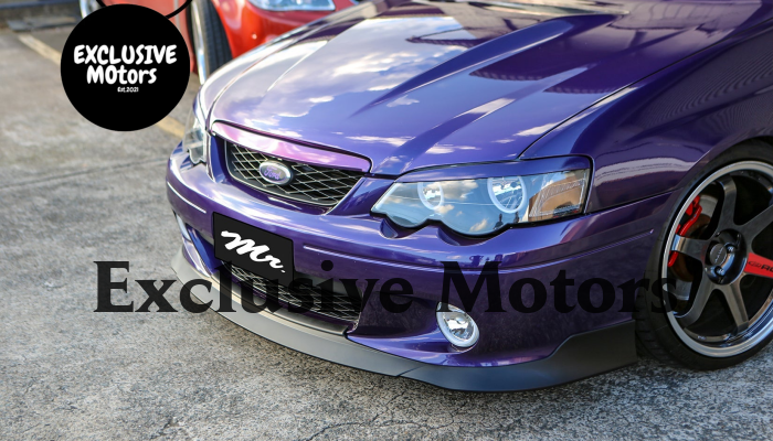 Front Lip Splitter for Ford Falcon XR6/XR8 2002-2005 Factory Bumper
