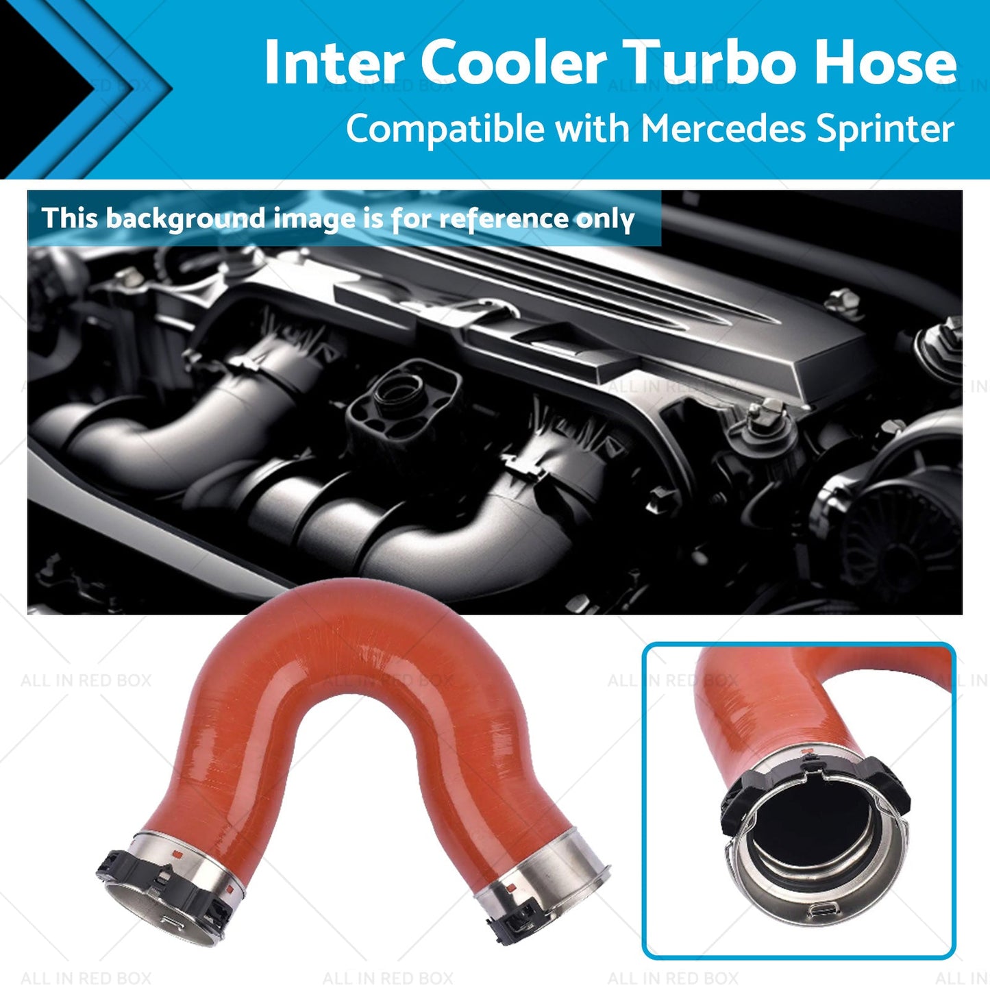 Inter Cooler Turbo Hose Pipe for Mercedes-Benz Sprinter W906 (2006-2018)