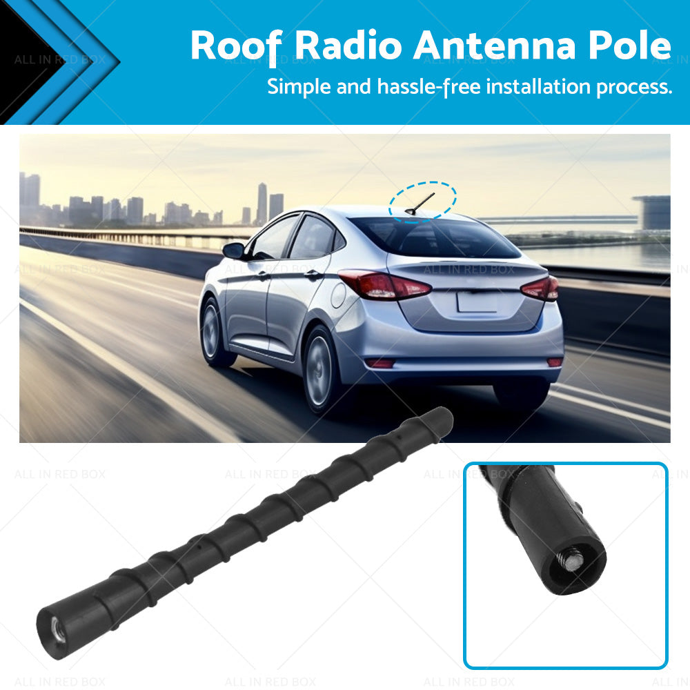 Roof Antenna Pole for Hyundai ix35 Accent i30 Kia Rio 2009-2023