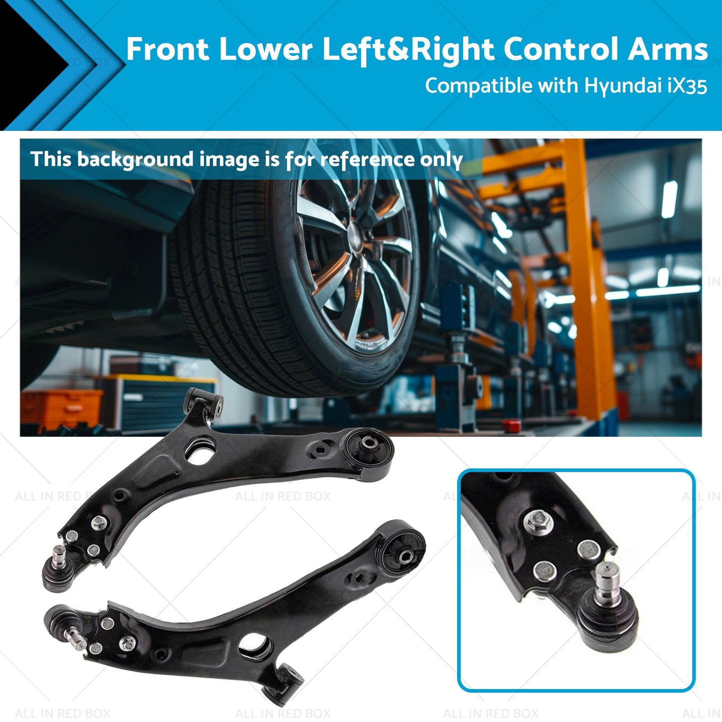 Front Lower Control Arms for Hyundai iX35 KIA Sportage 2011-2018