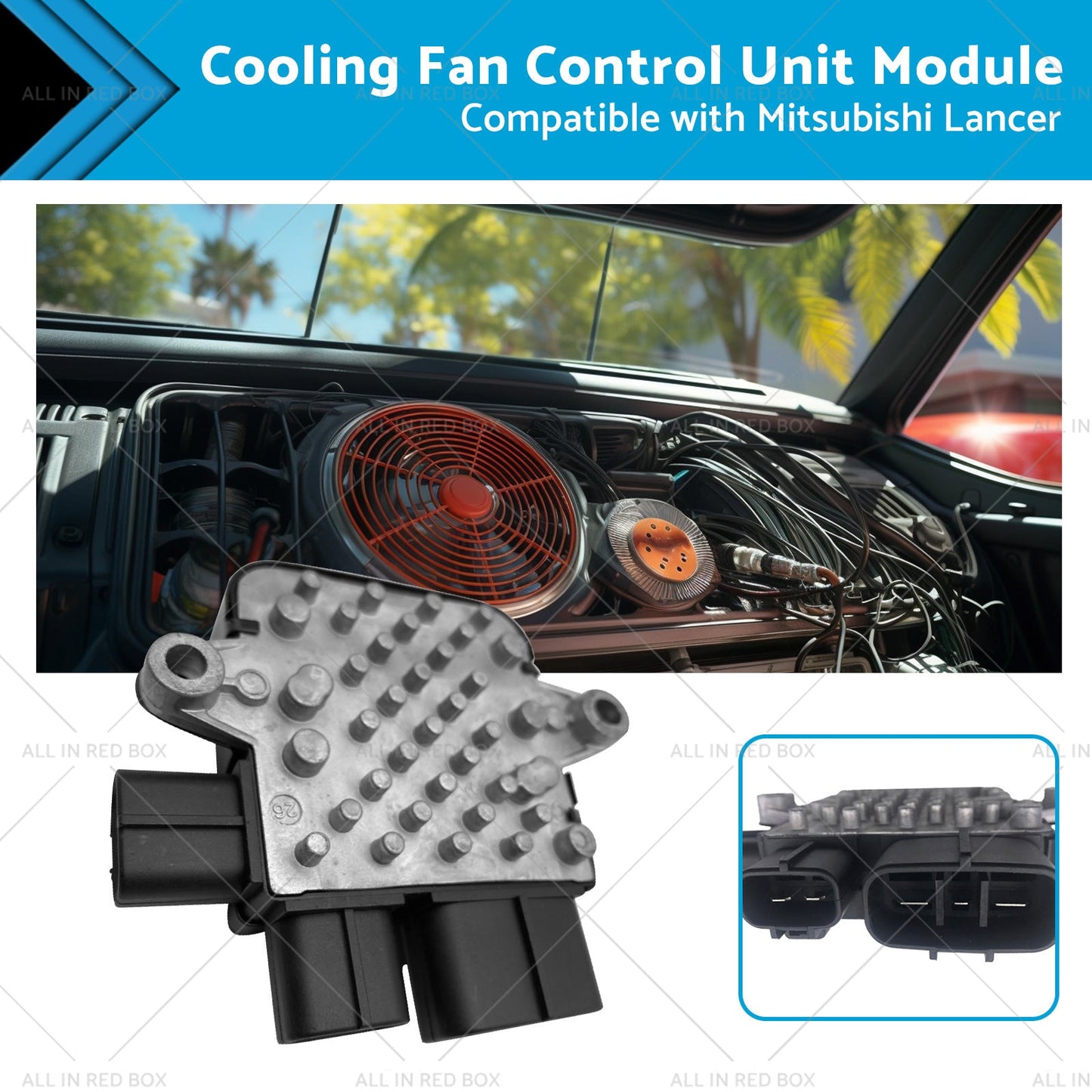 Cooling Fan Control Unit for Mitsubishi Lancer 1.8/2.0/2.4 2002-2006