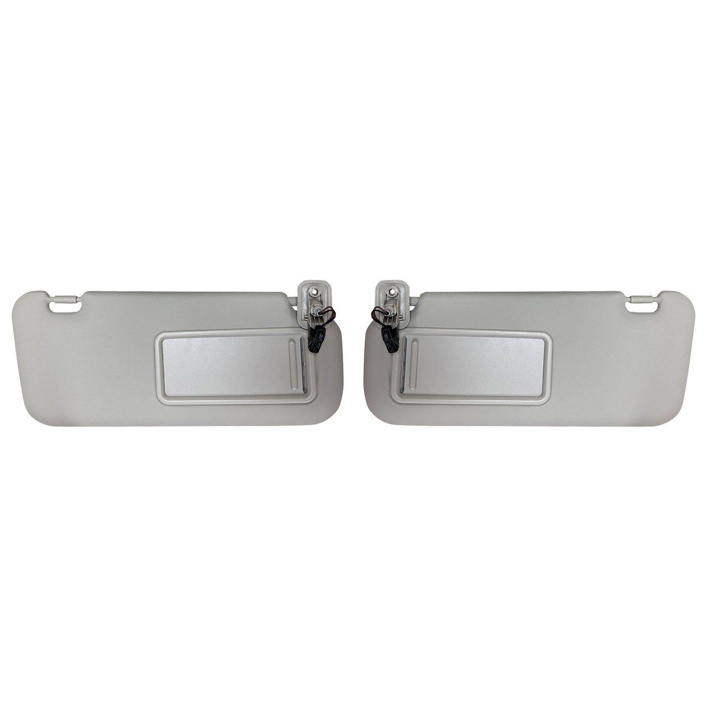 2x Sun Visors Right & Left With Light Suitable For Mazda 3 2010-2013 BBM369270C75-1