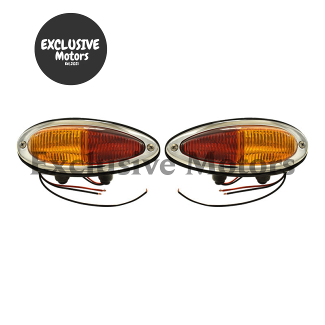 Tail Light Set for Porsche 356 (1950-1965) Euro Left/Right