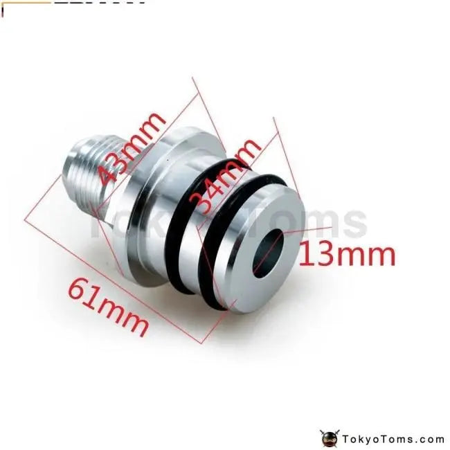 Engine Billet Aluminum Block Plug Adapter Breather Fitting To 10AN For Honda Integra B16/B18 Engines Only - Tokyo Tom's