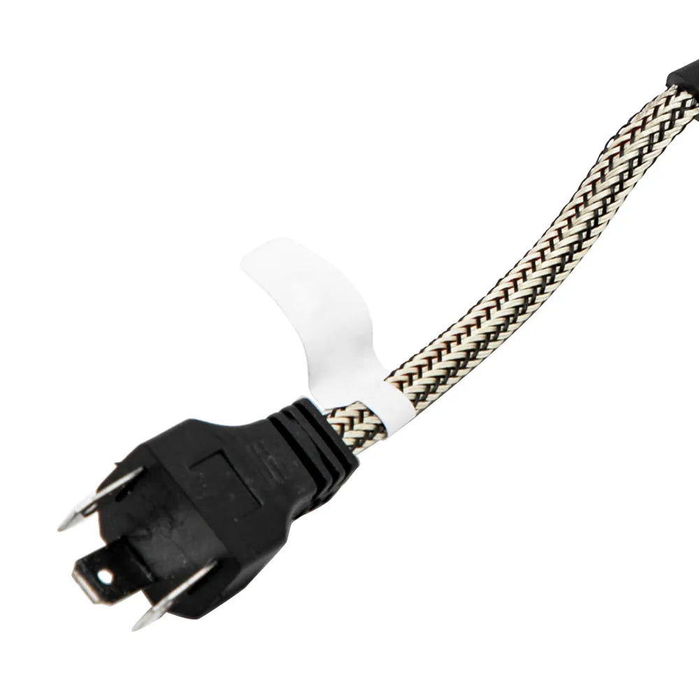 MAXPEEDINGRODS 7x6 Inch Bank 1&2 LED Headlights Conversion Kit Assembly H4 for Jeep Wrangler