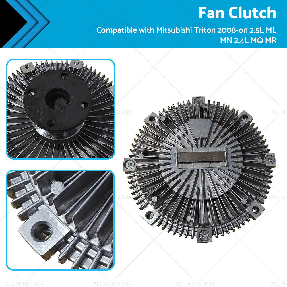 Fan Clutch 2.5L for Mitsubishi Triton ML MN MQ MR 2008-on