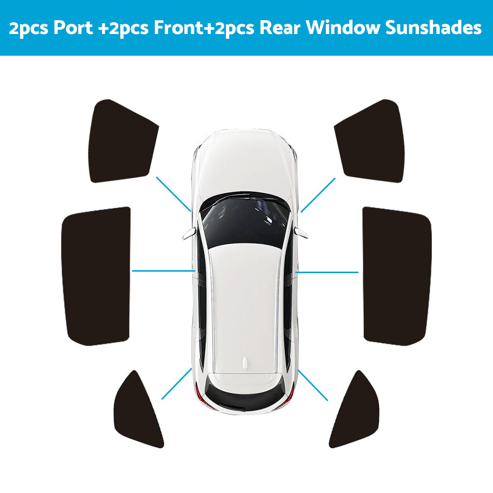 Magnetic Car Window Sun Shade Mesh Suitable For Mazda CX-8 2018-2023-8