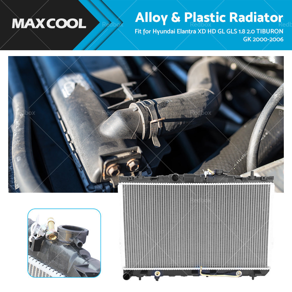 Radiator for Hyundai Elantra/Tiburon 1.8/2.0 2000-2006