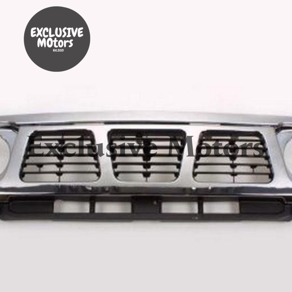 Grille Chrome/Black for Nissan Patrol Y60 (1988-1994)