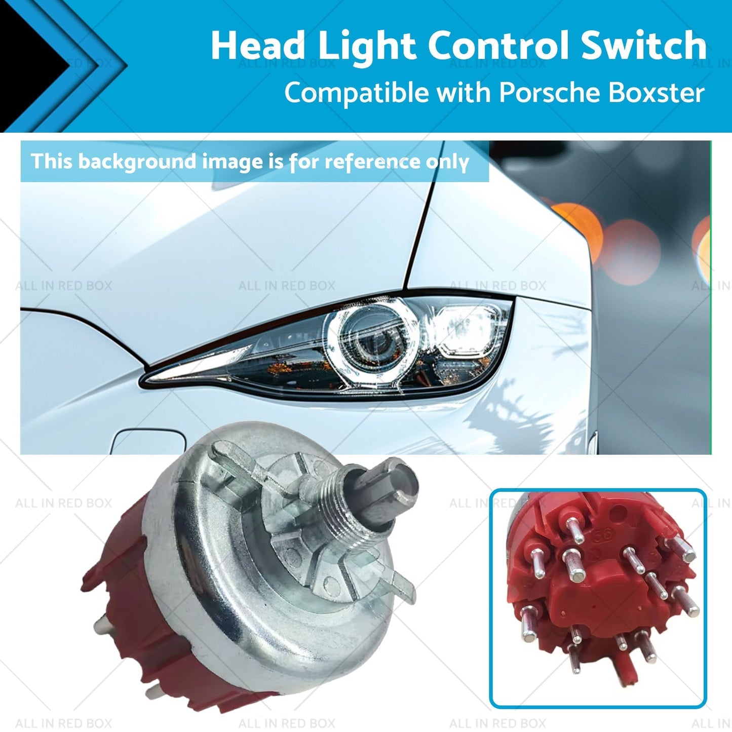 Head Light Control Switch for Porsche Boxster 97-04/911 99-05