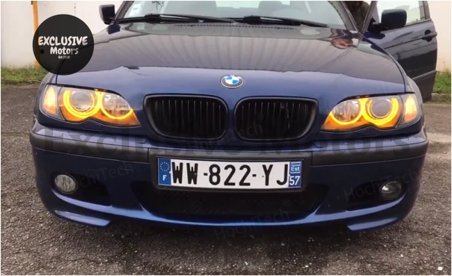 S Drl Led Angel Eyes Kit For Toyota Camry Xv40 2006-2009