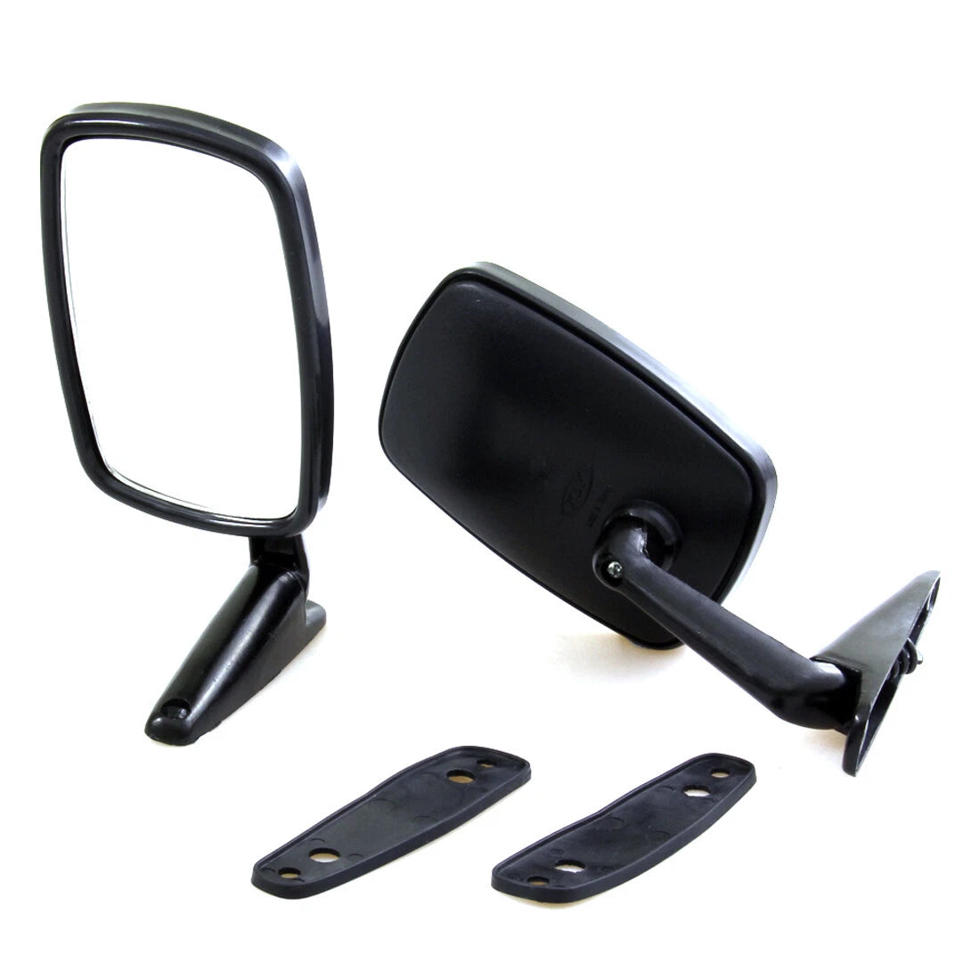 Black Fender Door Mirrors x2 for Datsun Fairlady Z 240Z 260Z 280Z 280ZX