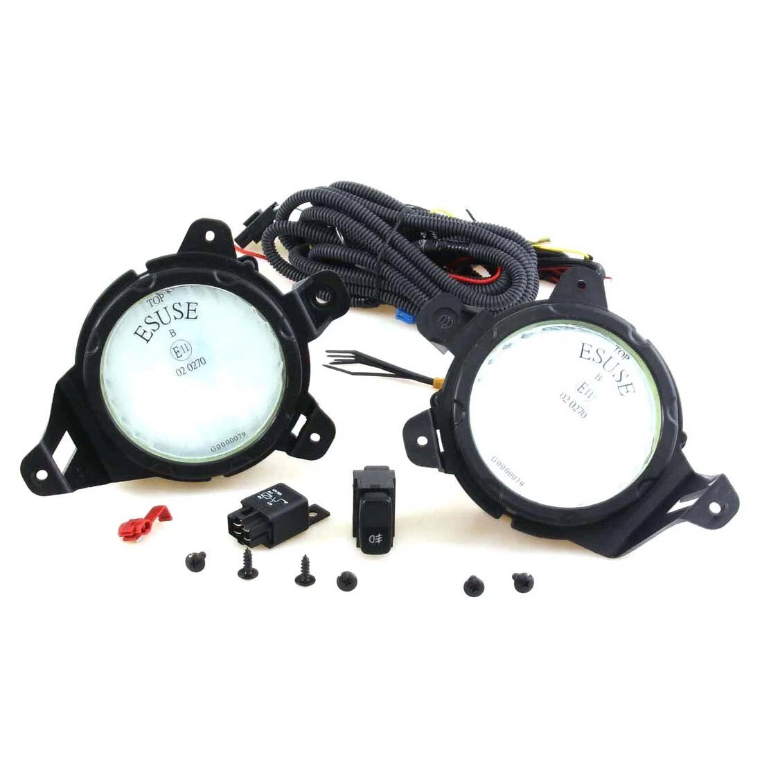 Fog Light Glass Lens for Mitsubishi L200 Triton Strada 2005-2009