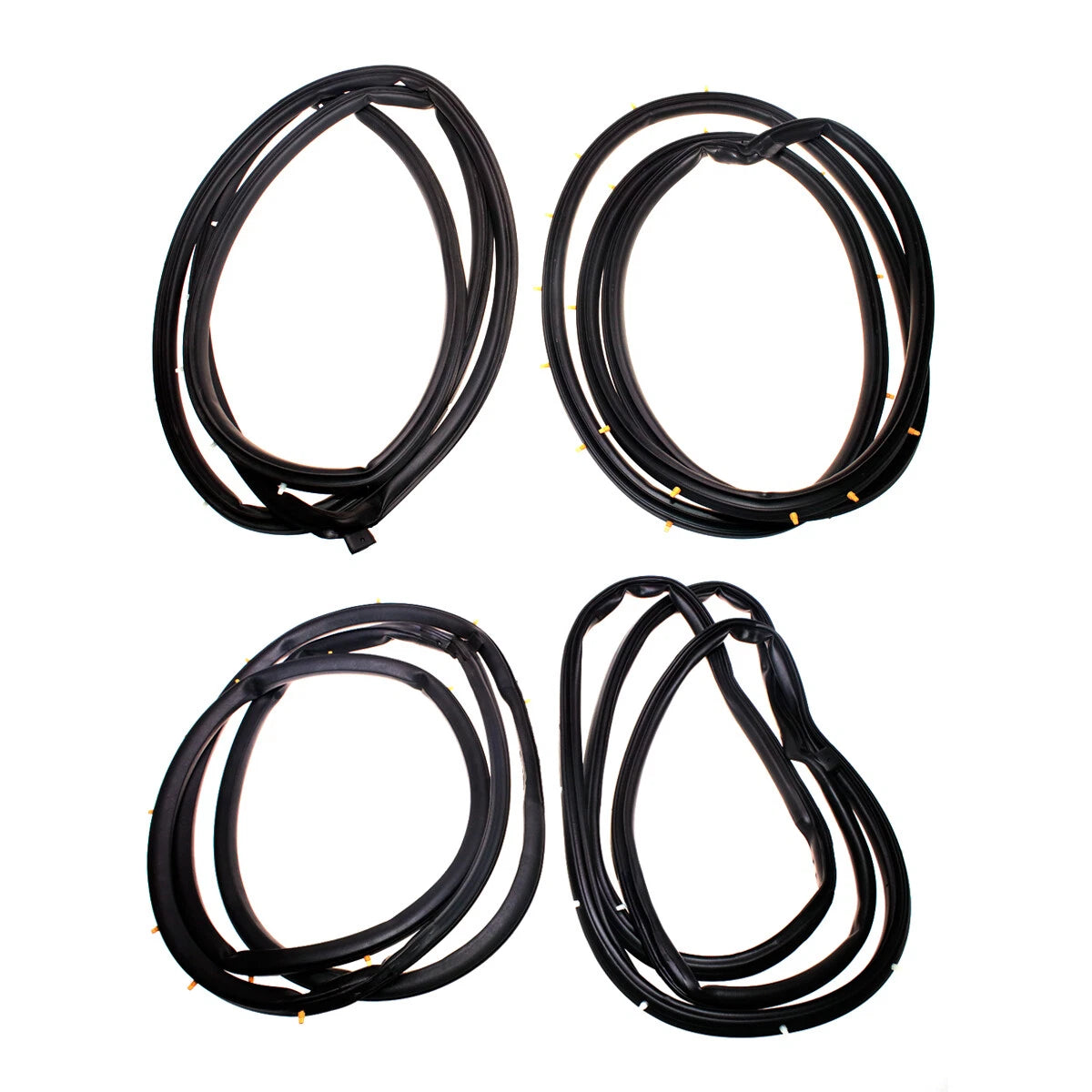 Front & Rear Door Weatherstrip Set for Honda Accord 1994-1997