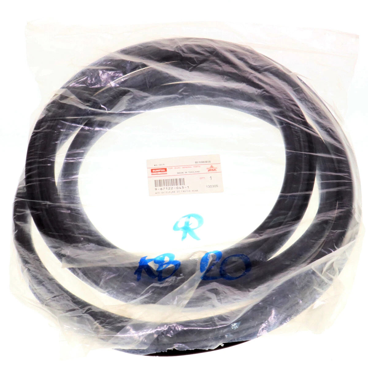 Rear Windshield Weatherstrip for Isuzu Faster KB, Bedford KB, Chevrolet LUV 1972-1980