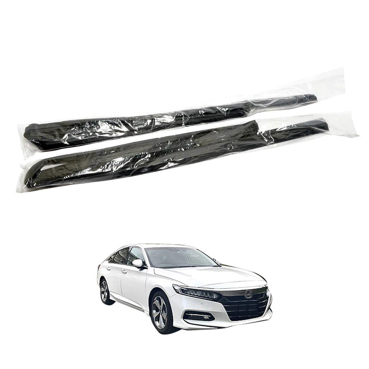 Rear Door Window Glass Run Channel for Honda Accord Sedan 2008-2011