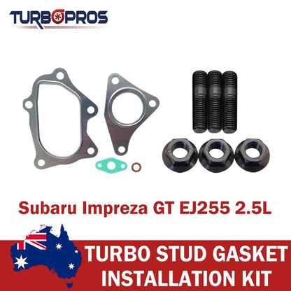 Turbo Charger Installation Stud & Gasket Kit for Subaru Impreza GT EJ255 2.5L