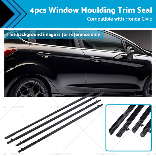 Window Door Belt Weather Strips for Honda Civic 2006-2011