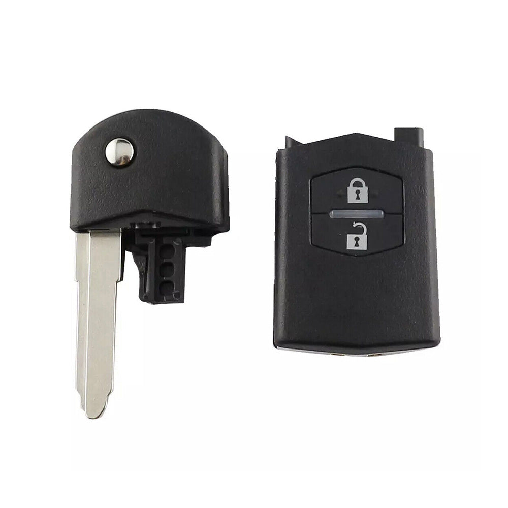 2 Button Remote Car Key 4D63 Chip 433MHz Suitable For Mazda 2 3 CX-7 CX-9 SKE126-01-1