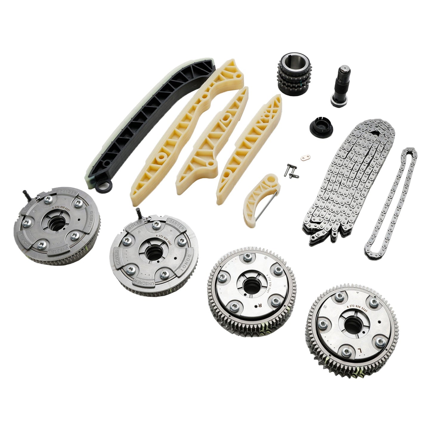 Timing Chain Kit & Camshaft Adjusters for Mercedes CLK350 ML350 R350 06-09