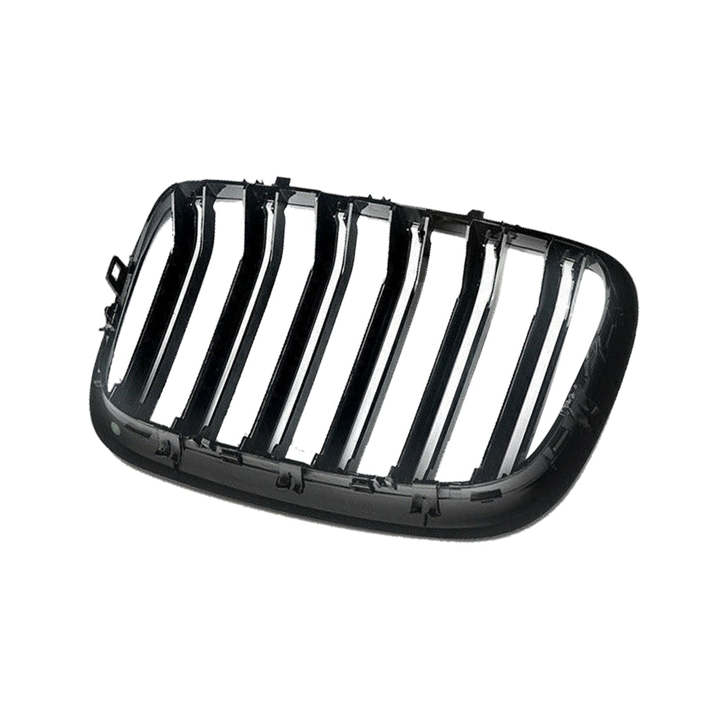 2x Front Grill Grille Gloss Black Suitable For BMW E70 X5 / E71 X6 2007-2013-2