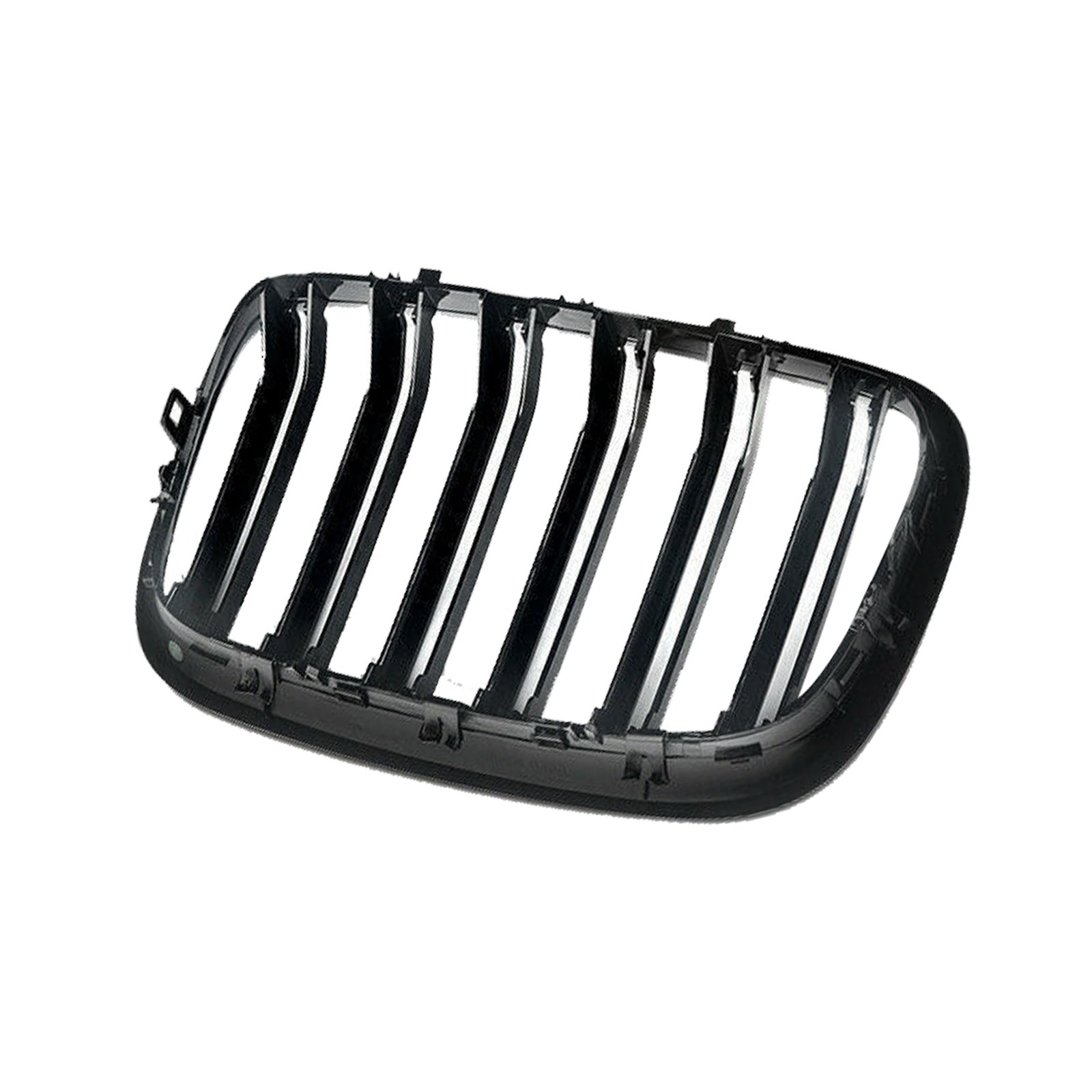 2x Front Grill Grille Gloss Black Suitable For BMW E70 X5 / E71 X6 2007-2013-2