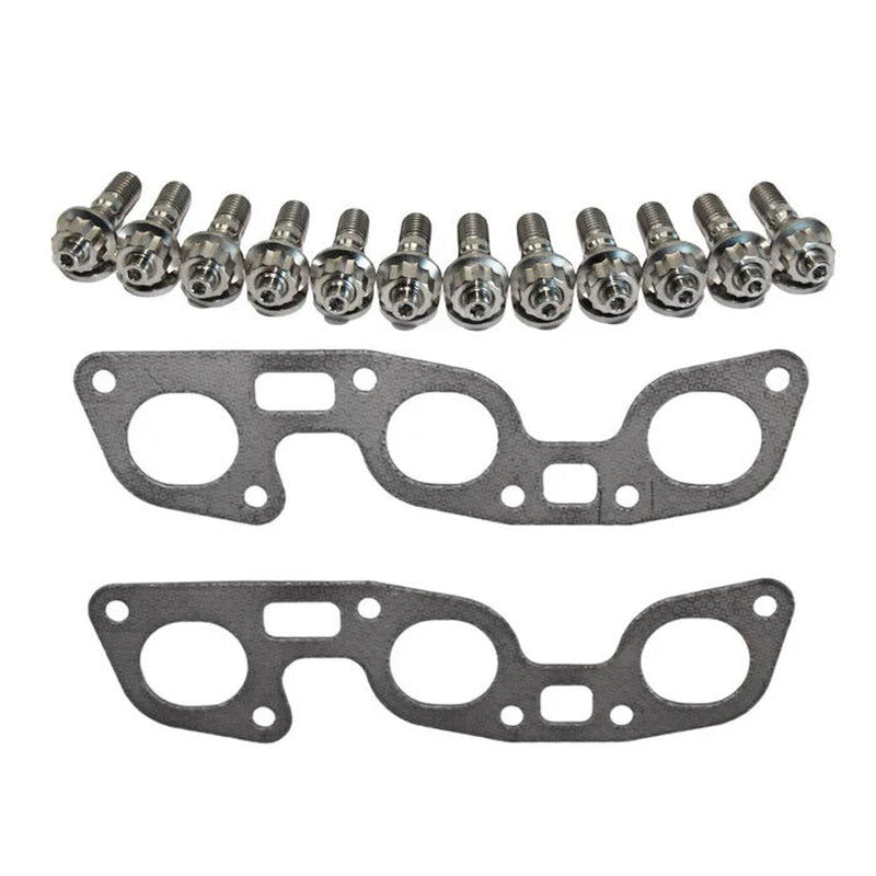 Permaseal Exhaust Manifold Titanium Stud&Gasket Kit for Nissan Skyline R33 2.6L
