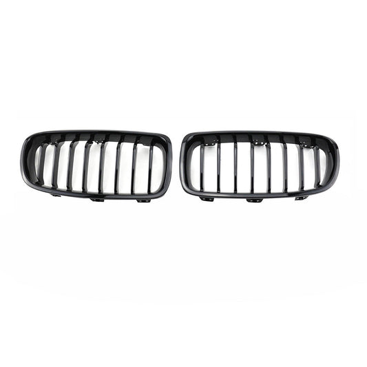 Front Bumper Kidney Grille Grill Suitable For BMW F30 F31 320i 330i 12-18-0