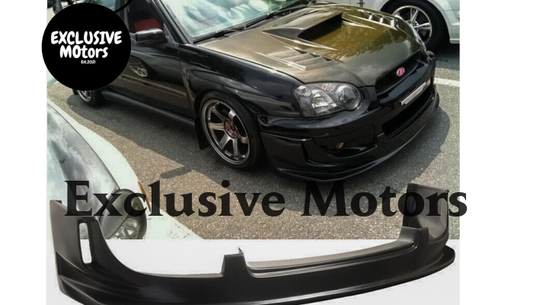 Front Lip Plastic for Subaru Impreza WRX GD Blob Eye 2003-2005