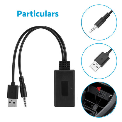Bluetooth AUX Cable Adapter Suitable For BMW E90 / E91 / E92 2005-2013-3