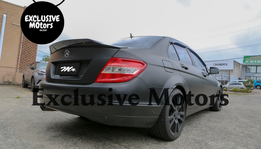 Black Boot Spoiler for Mercedes-Benz C-Class W204 2007-2014