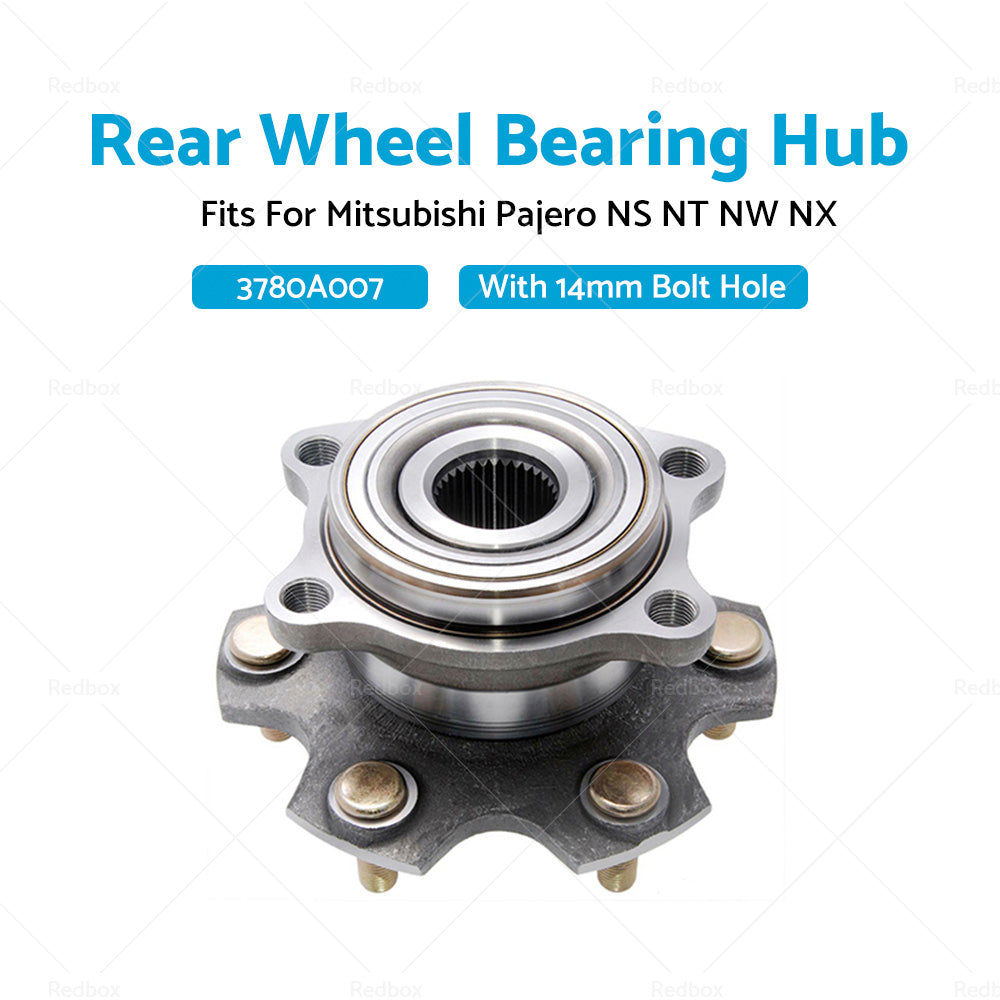 Rear Wheel Bearing Hub Fit For Mitsubishi Pajero NS NT NW NX with 14mm Bolt Hole-3
