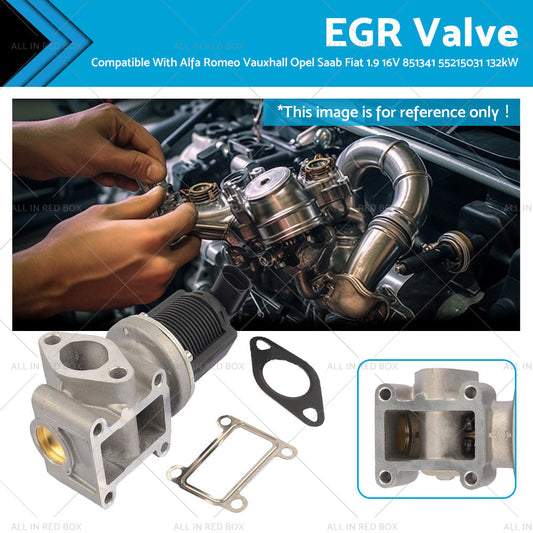 EGR Valve 1.9 16V for Alfa Romeo Vauxhall Opel Saab Fiat 2005-2011