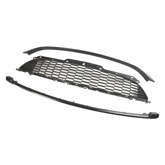 3PCS Gloss Black Front Grille for MINI R56 Cooper S JCW 07-13