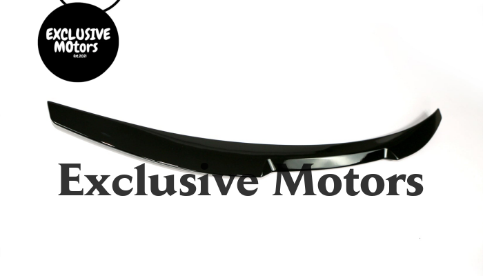 M4  Boot Spoiler for Audi A3 8V Sedan Black 2013-2020