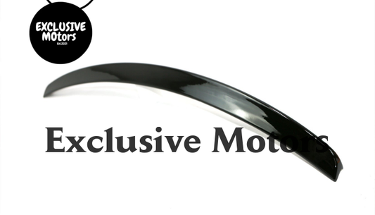 S4  Black Rear Spoiler for Audi A4 Sedan 2012-2015