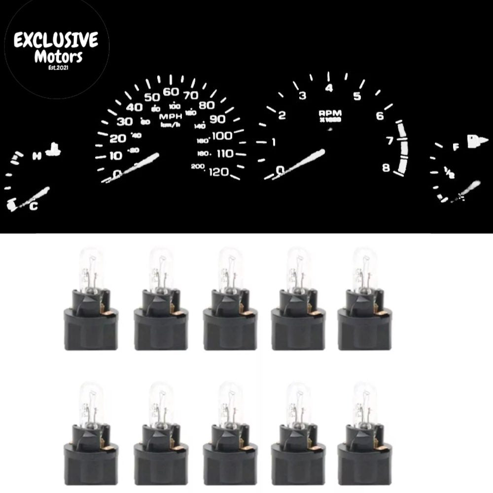 White LED Dash Cluster Light Kit for Toyota Land Cruiser 80 Series (1990-1997)