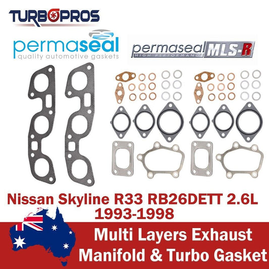 Permaseal MLS-R Exhaust Manifold&Turbo Gasket for Nissan Skyline R33 2.6L